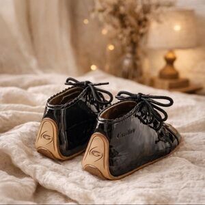 Gus Ella Black Patent Leather Baby Shoes 19
